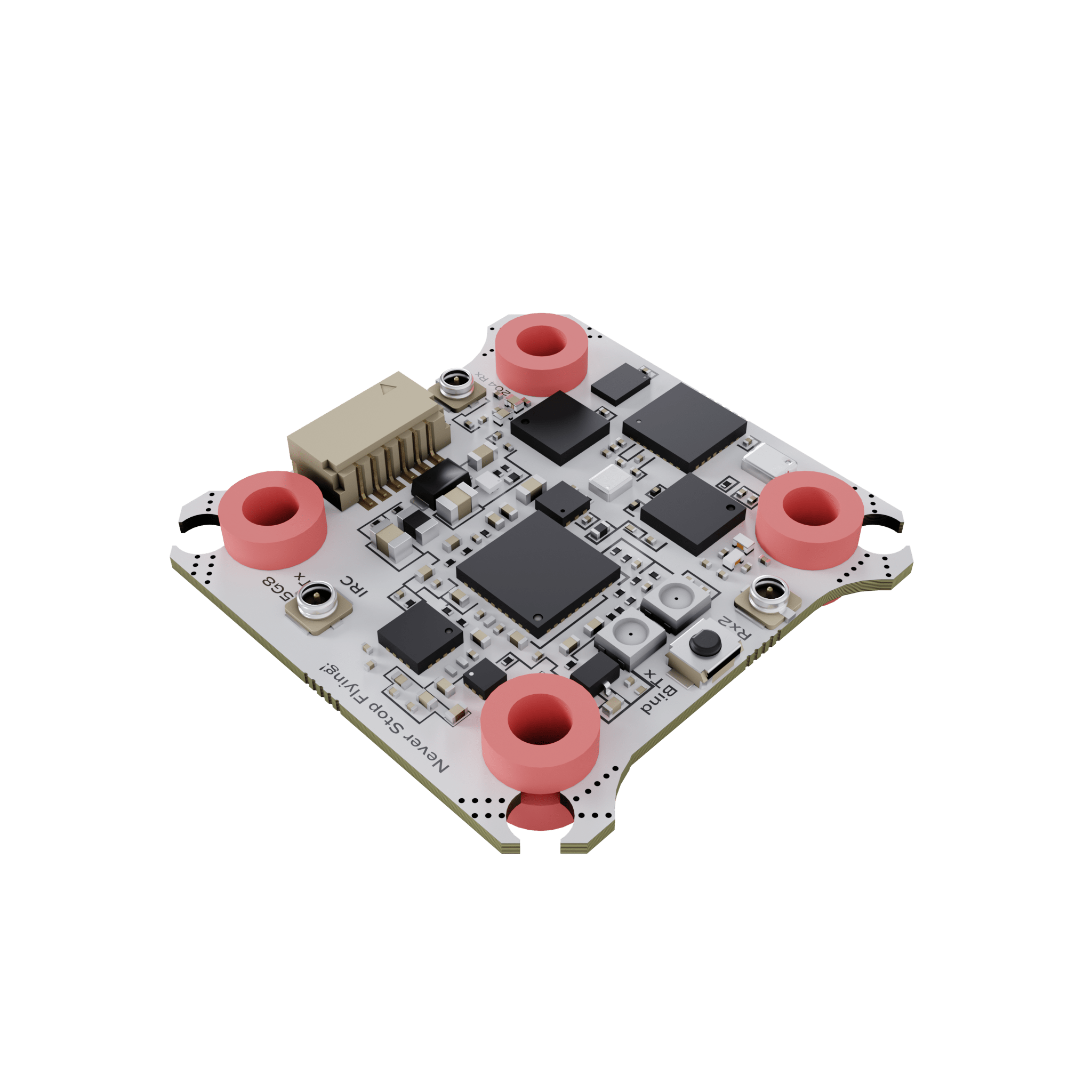 Orqa Ghost Hybrid Duo v2.3 - 2.4GHz Rx & 25-600mW 5.8GHz vTx