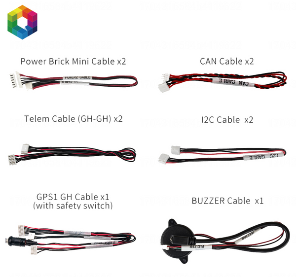 Cable Set for ADS-B Carrier Board v2.1