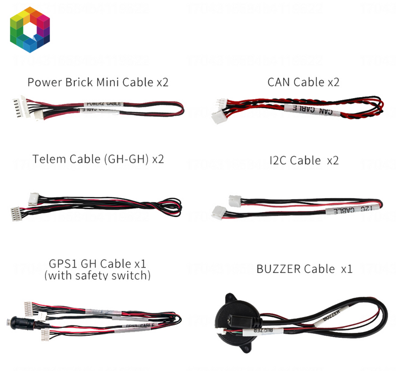 Cable Set for ADS-B Carrier Board v2.1