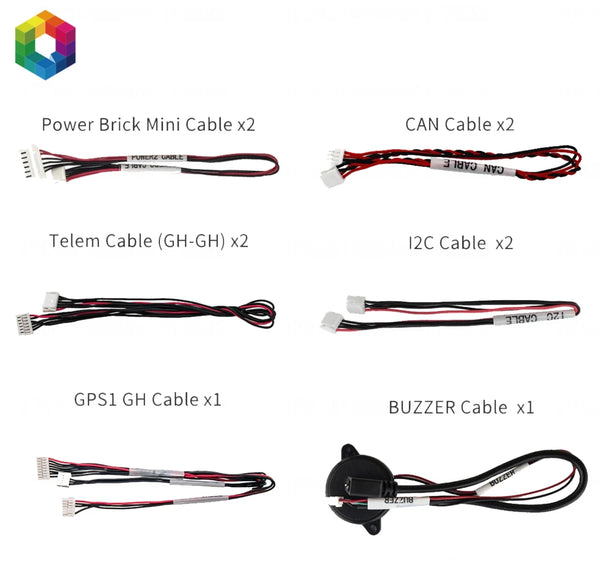 Cable Set for ADS-B Carrier Board v2.2