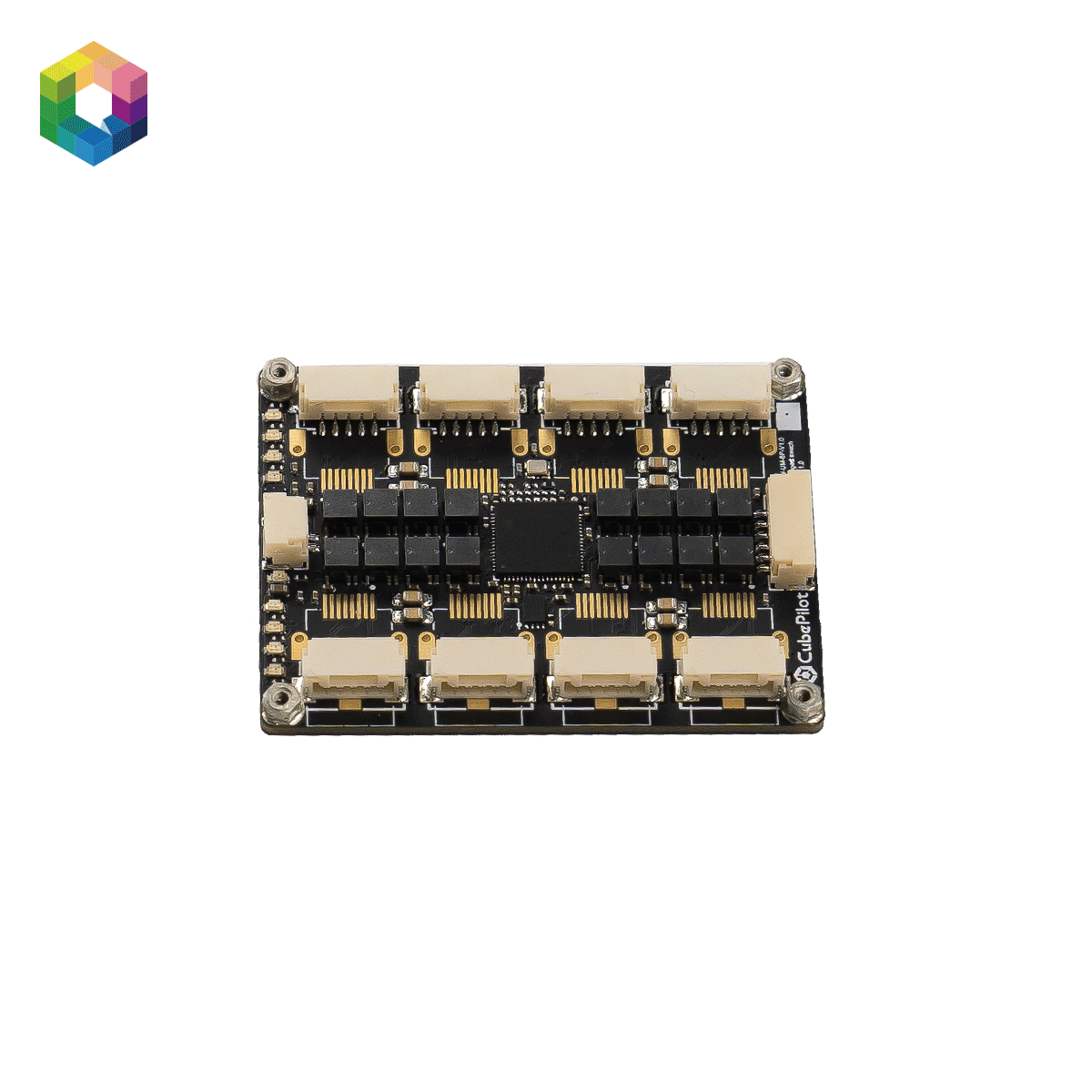 CubeLAN 8-Port ETH Switch Hub for UAV Systems | NW Blue