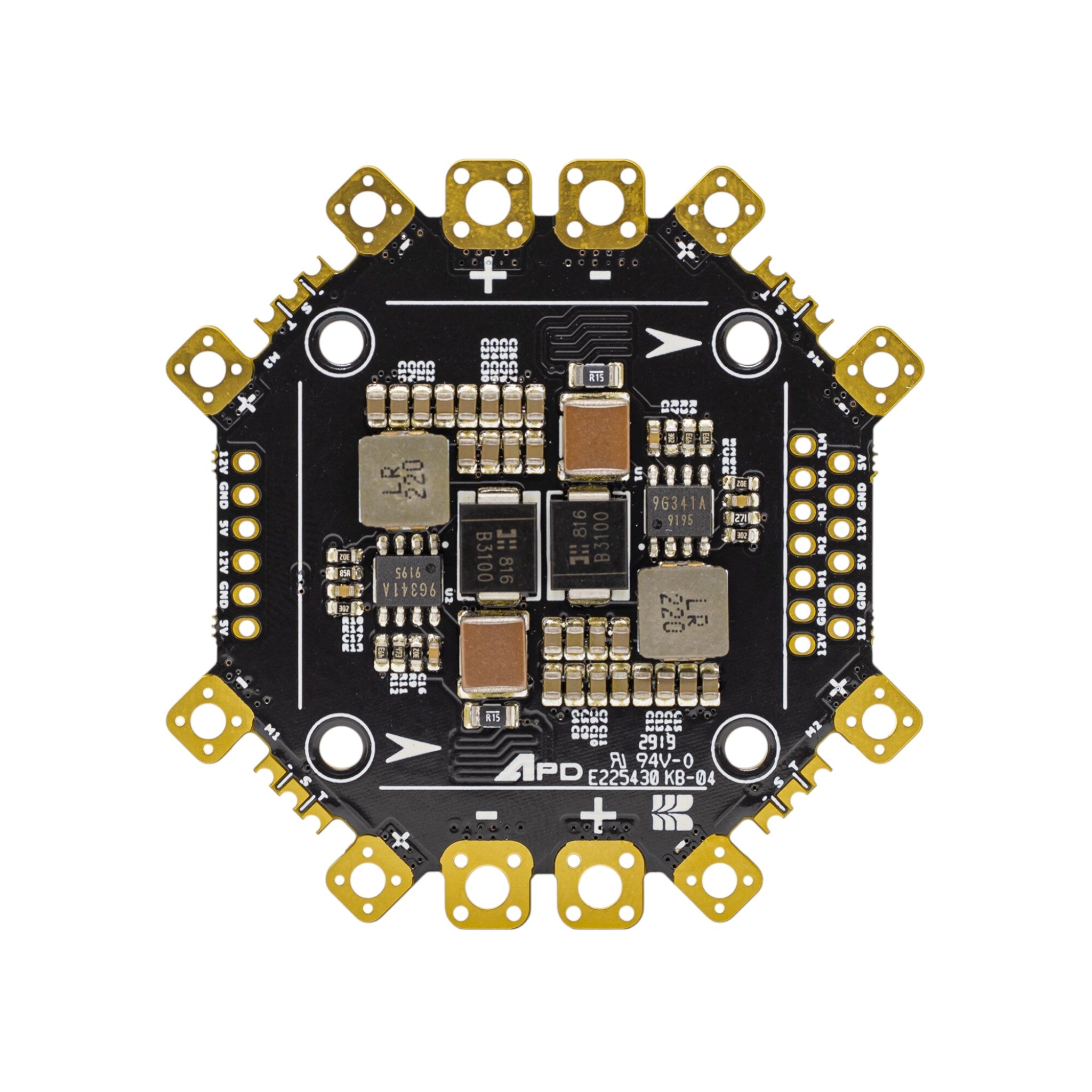 PDB500 Power Distribution Board | 14S UAV PDB | NW Blue